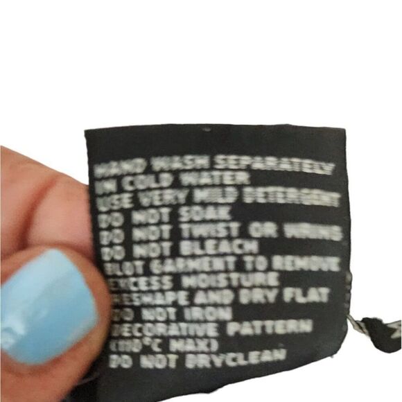 Vintage 80s Confetti Sequin Cardigan Sweater Womens Size M Black Rainbow Angora - Picture 7 of 7